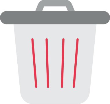 Düz simgesi tasarım silmek