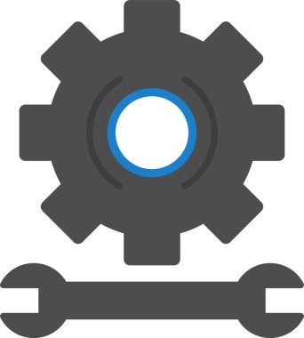 Gear Düz Simge Tasarımı