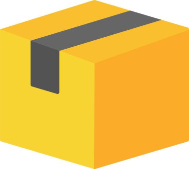 Paket düz simgesi tasarım