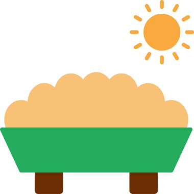 Ayrık Düz Simge Tasarımı