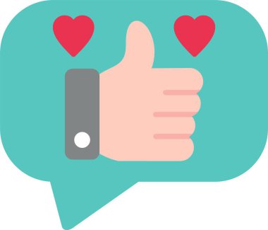 Favori Düz Simge Tasarımı