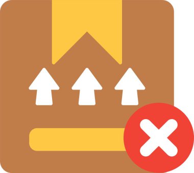 Stokta Düz Simge Tasarımı Yok