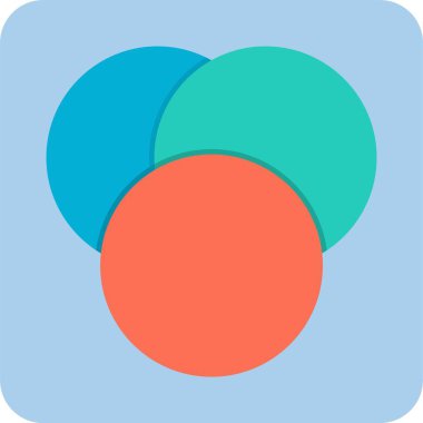 Diyagram Düz Simge Tasarımı