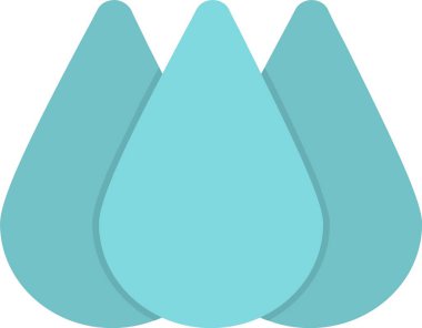 Yağmur Düz Simgesi Tasarımı