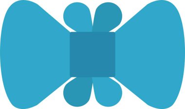 Bowtie Düz Simge Tasarımı