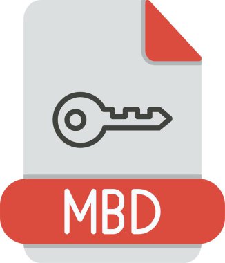 Mdb Düz Simge Tasarımı