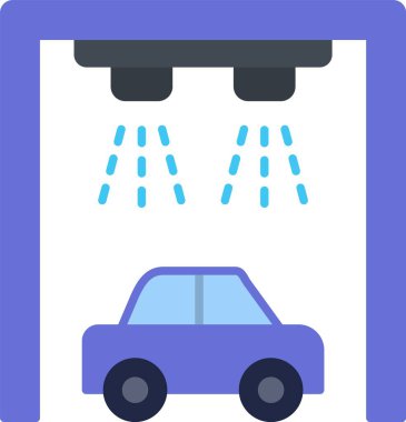 Araba Yıkama Simgesi Tasarımı