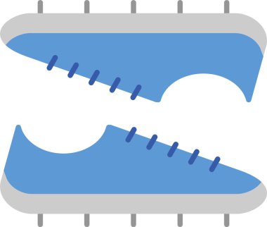 Futbol Botları Düz Simge Tasarımı