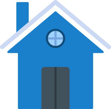 Ev Düz Simgesi Tasarımı