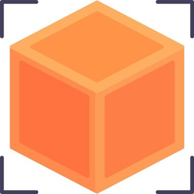 3d Düz Simge Tasarımı