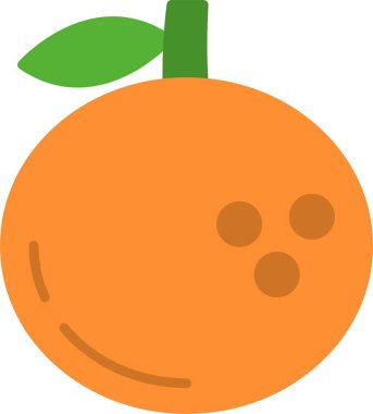 Clementine Düz Simge Tasarımı