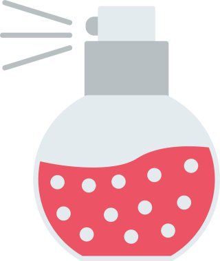 Parfüm düz simgesi tasarım