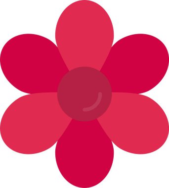 Daisy Düz Simge Tasarımı