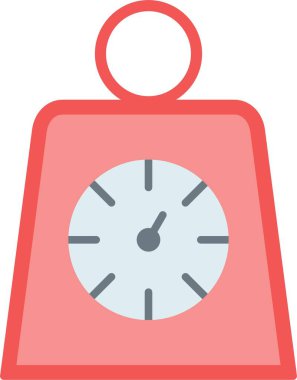 Ağırlık Düz Simge Tasarımı