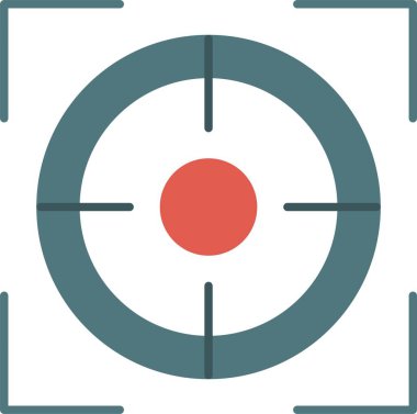 Düz Simge Tasarımı Odakla