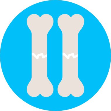 Düz Kemik Simgesi Tasarımı