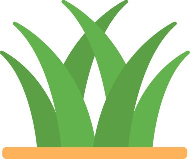 Çimen Düz Simgesi Tasarımı