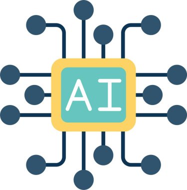 Klima Düz Simge Tasarımı