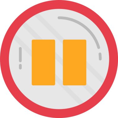 Düz Simge Tasarımı Duraklat