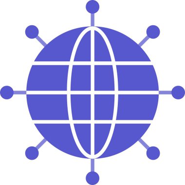 Ağ Düz Simgesi Tasarımı