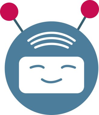 Bot Düz Simge Tasarımı