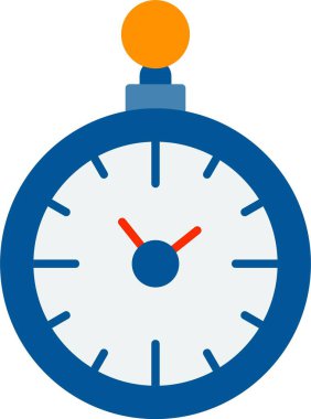 Cep Saati Düz Simge Tasarımı