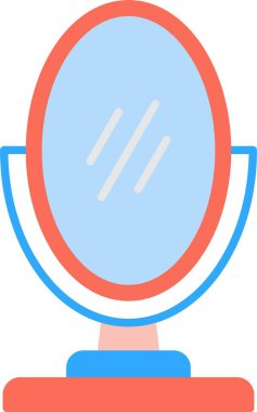 Ayna Düz Simgesi Tasarımı