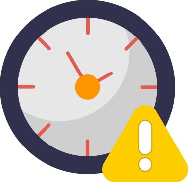 Zaman Düz Simgesi Tasarımı