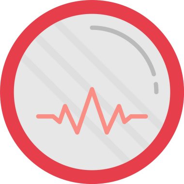 Ses Düz Simge Tasarımı