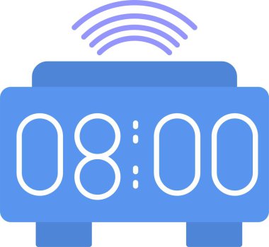 Akıllı Saat Düz Simge Tasarımı