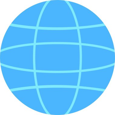 Dünya düz simgesi tasarım