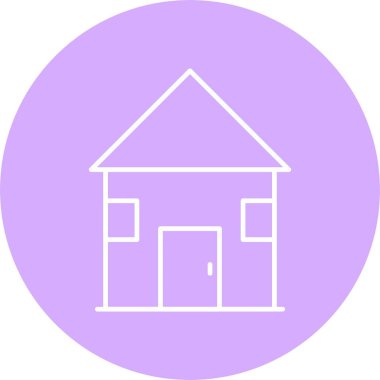 Ev Satırı Çemberi Simgesi