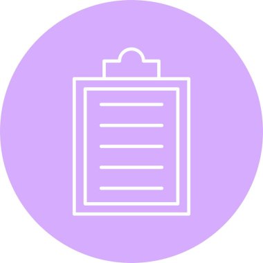 Pano Satırı Çemberi Simgesi