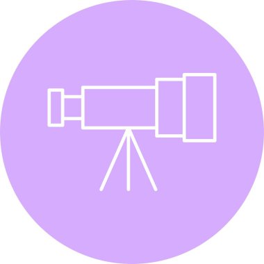 Teleskop Hattı Çemberi Simgesi