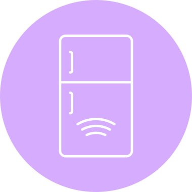 Akıllı Buzdolabı Hattı Çemberi Simgesi