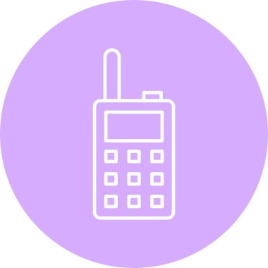 Telsiz Hattı Çemberi Simgesi