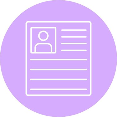 Müfredat Satırı Çemberi Simgesi