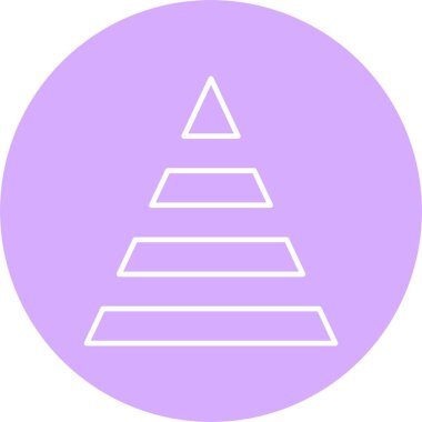 Piramit Satır Çemberi Simgesi