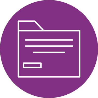 Dizin Satırı Çemberi Simgesi