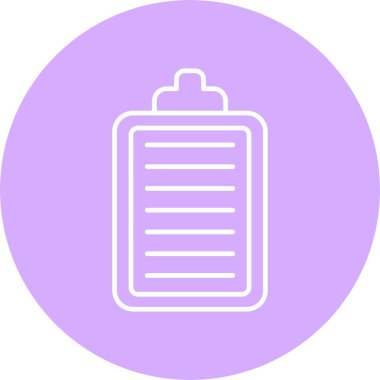 Pano Satırı Çemberi Simgesi