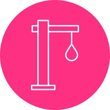 Darağacı Satır Çemberi Simgesi