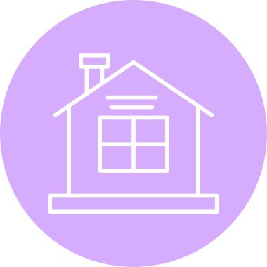 Ev Satırı Çemberi Simgesi