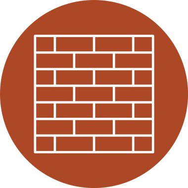 Tuğla Duvarı Çemberi Simgesi