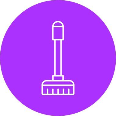 Yer Temizleme Hattı Çemberi Simgesi