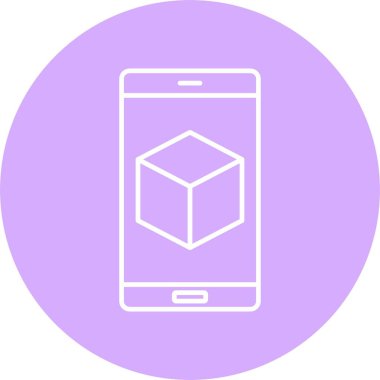 3d Satır Çemberi Simgesi