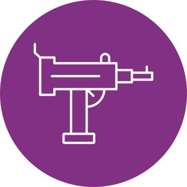 Uzi Çizgisi Çemberi Simgesi