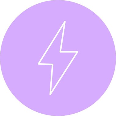 Şimşek Çizgisi Çemberi Simgesi