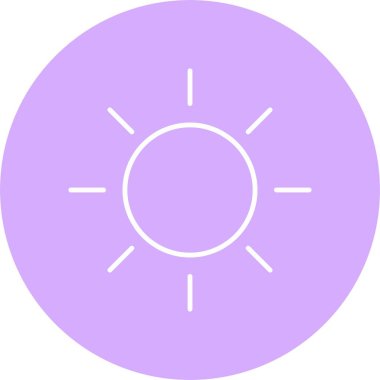 Güneş Çizgisi Çemberi Simgesi