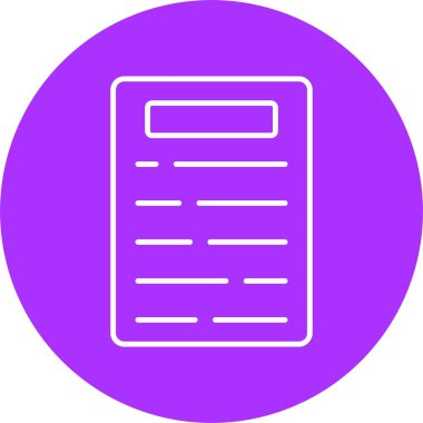 Sözleşmeli Satır Çemberi Simgesi