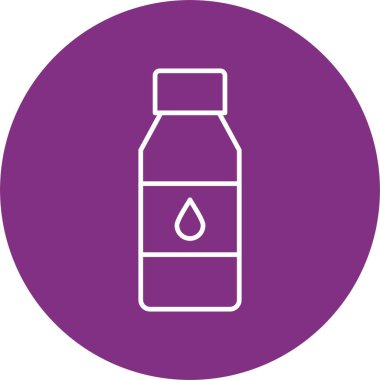 Şişe Satırı Çemberi Simgesi